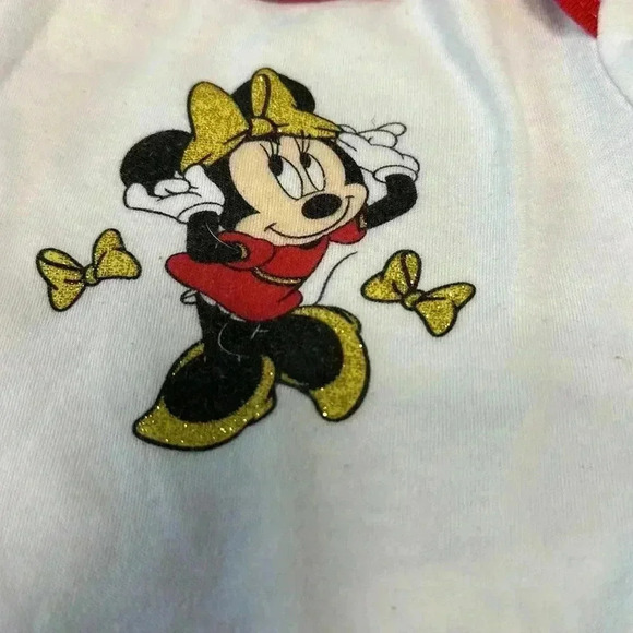 Disney - Minnie Mouse - Long  sleeve onsie. Size 0-3 months - Picture 3 of 4
